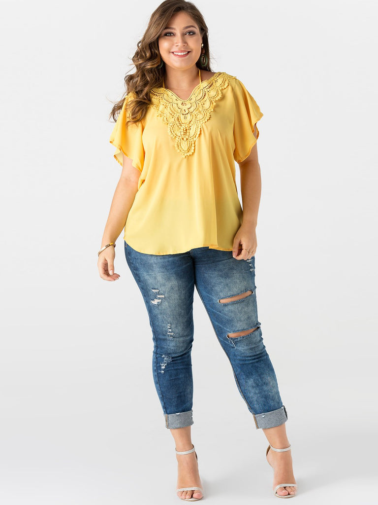 Womens Plus Size Tunic Tops
