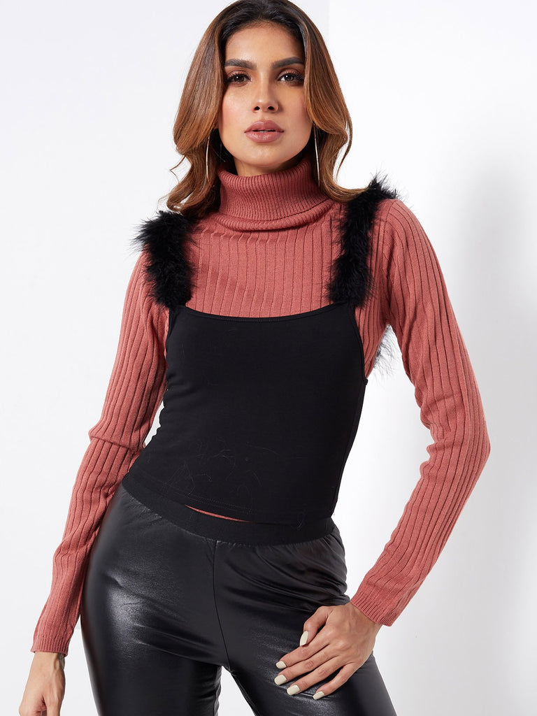 Ladies Black Camis