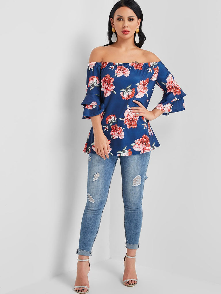 Womens Half Sleeve Blouses