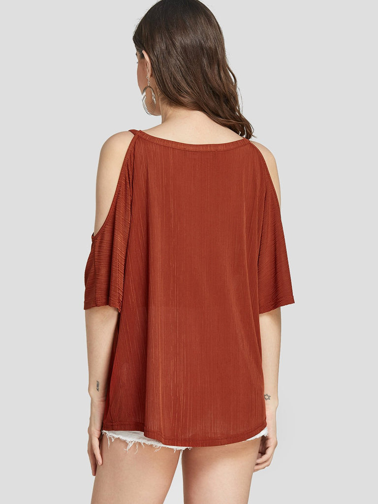 Ladies Half Sleeve T-Shirts