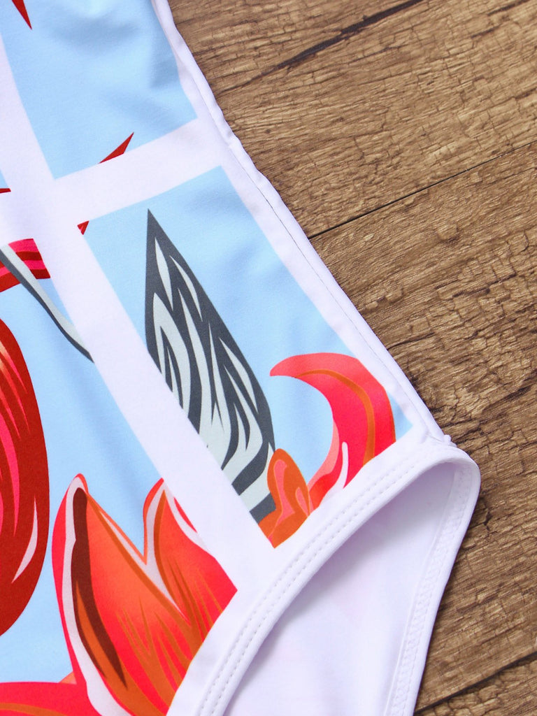 Ladies Sleeveless One-Pieces Swimwears