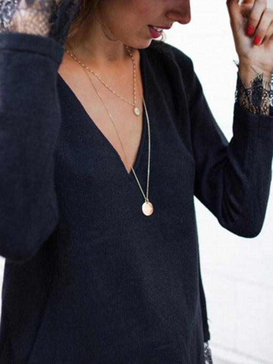 Ladies Black T-Shirts