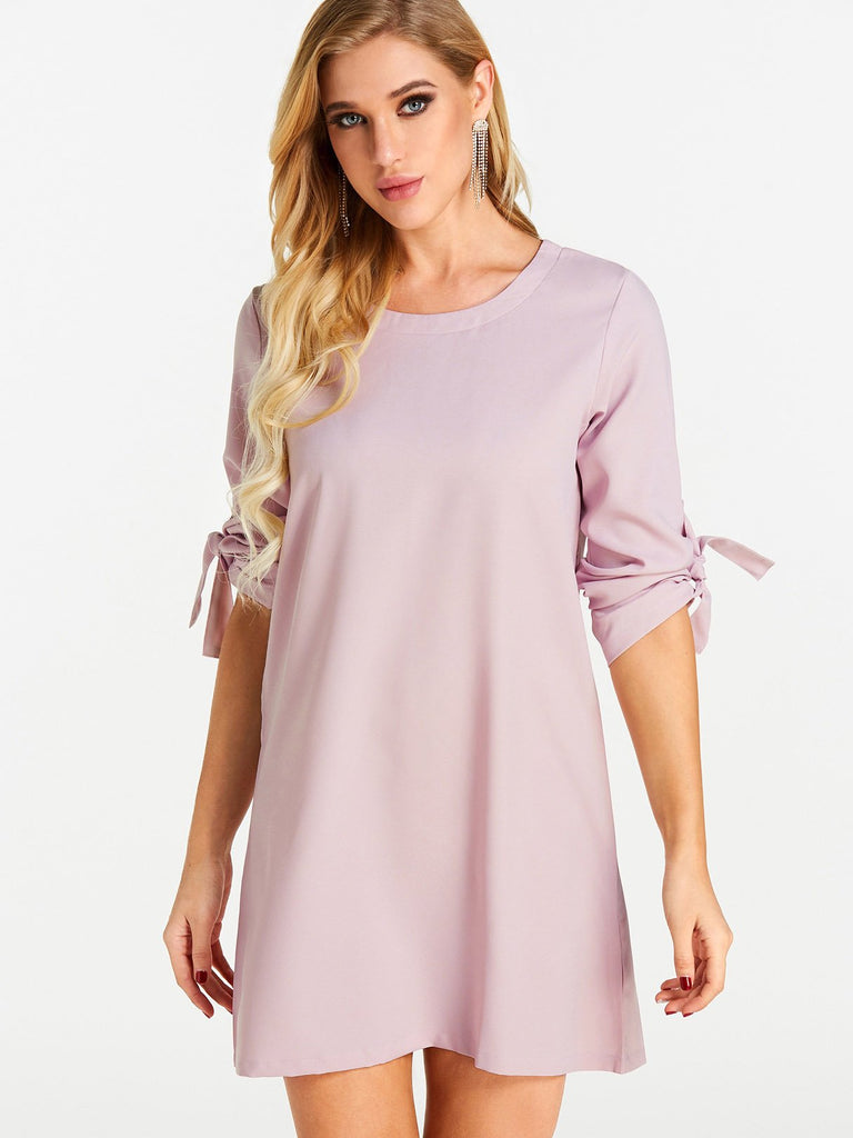 Plum Purple Homecoming Dress