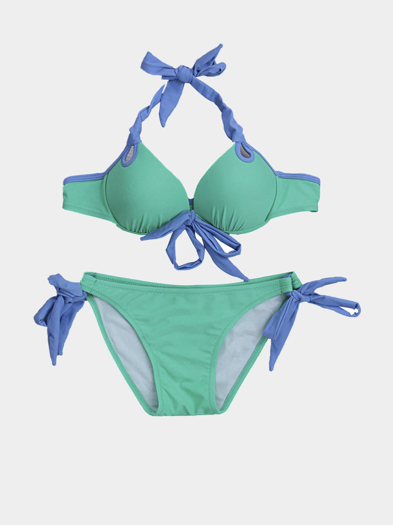 Bikini Top And Shorts Set