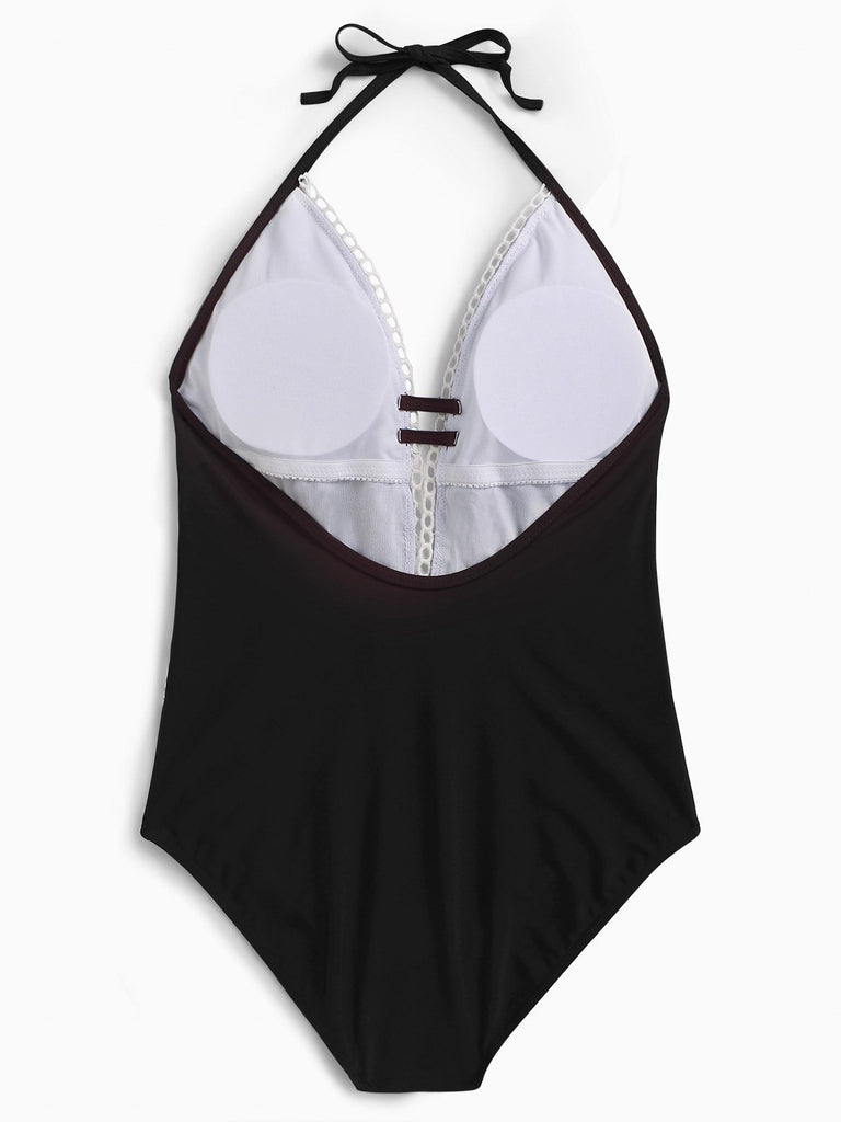 Womens Black One-Pieces