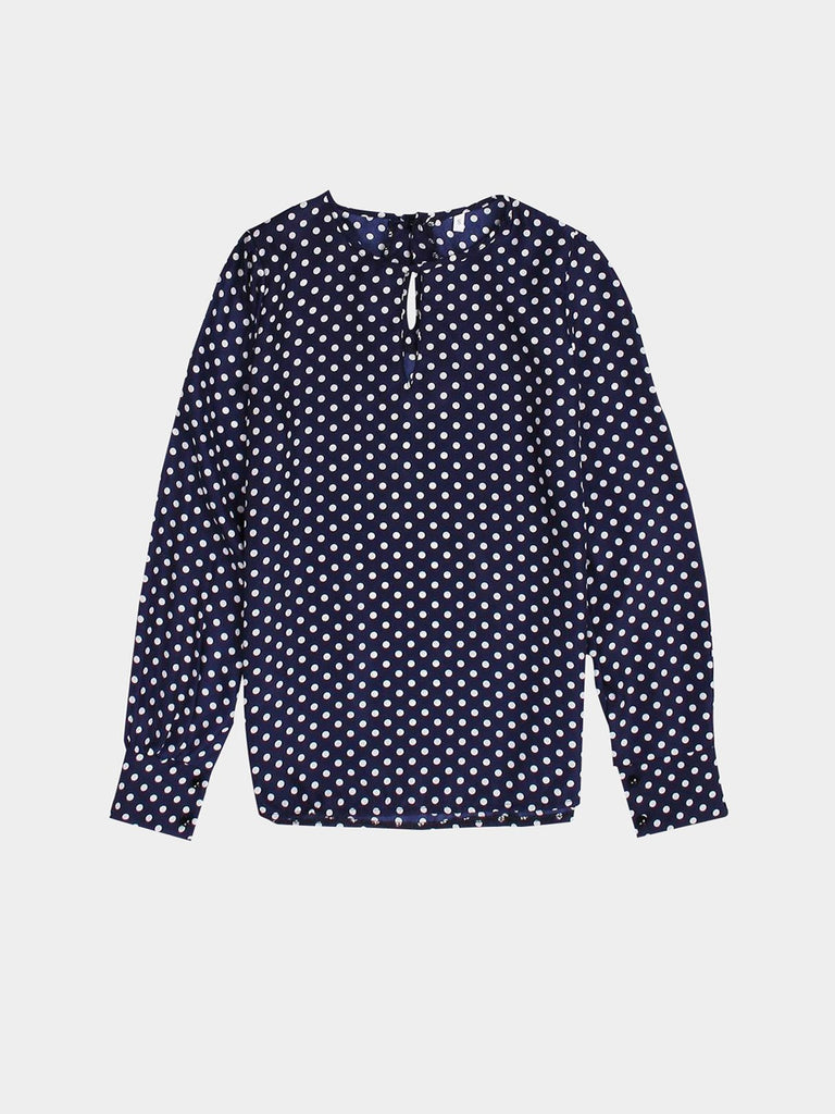 Womens Dark Blue Blouses