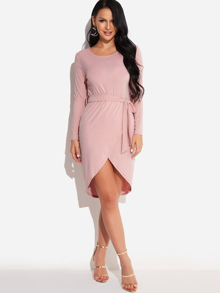 Womens Long Sleeve Casual Dress