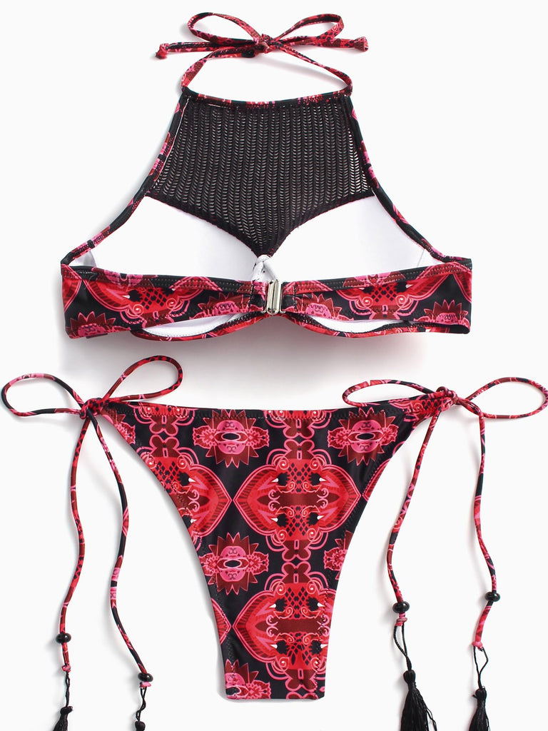 Womens Red Bikinis