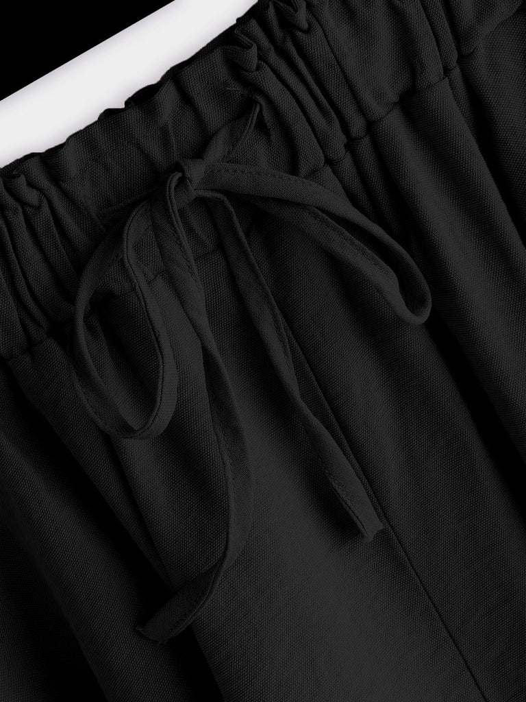 Ladies Black Plus Size Bottoms