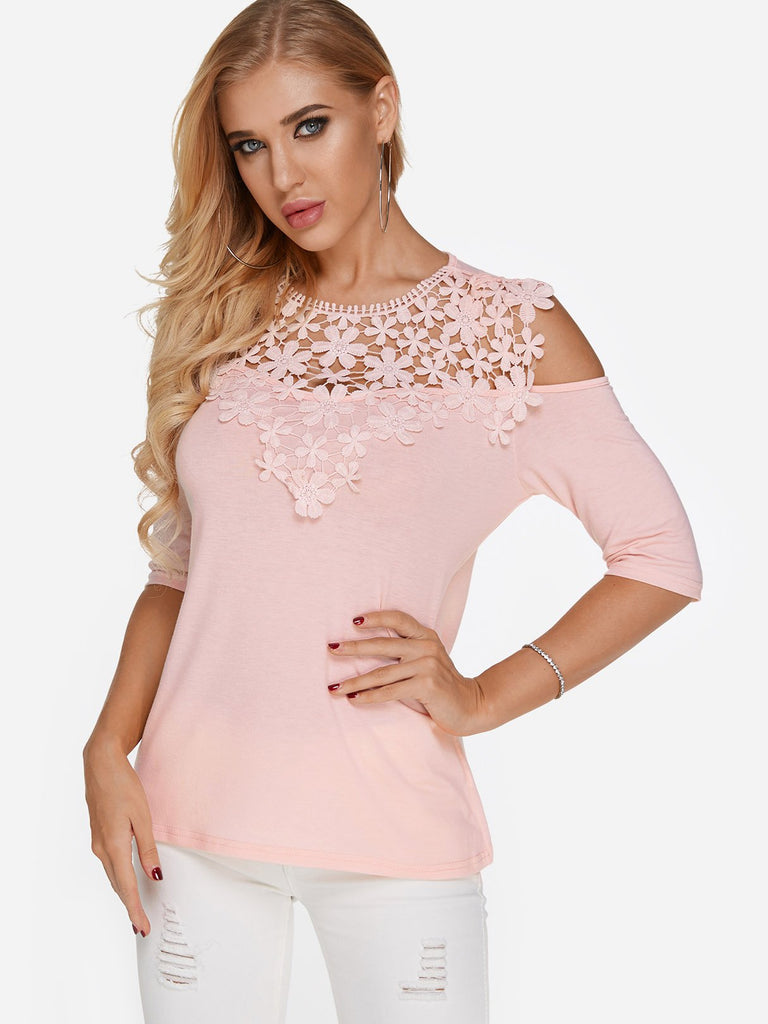 Ladies Pink T-Shirts