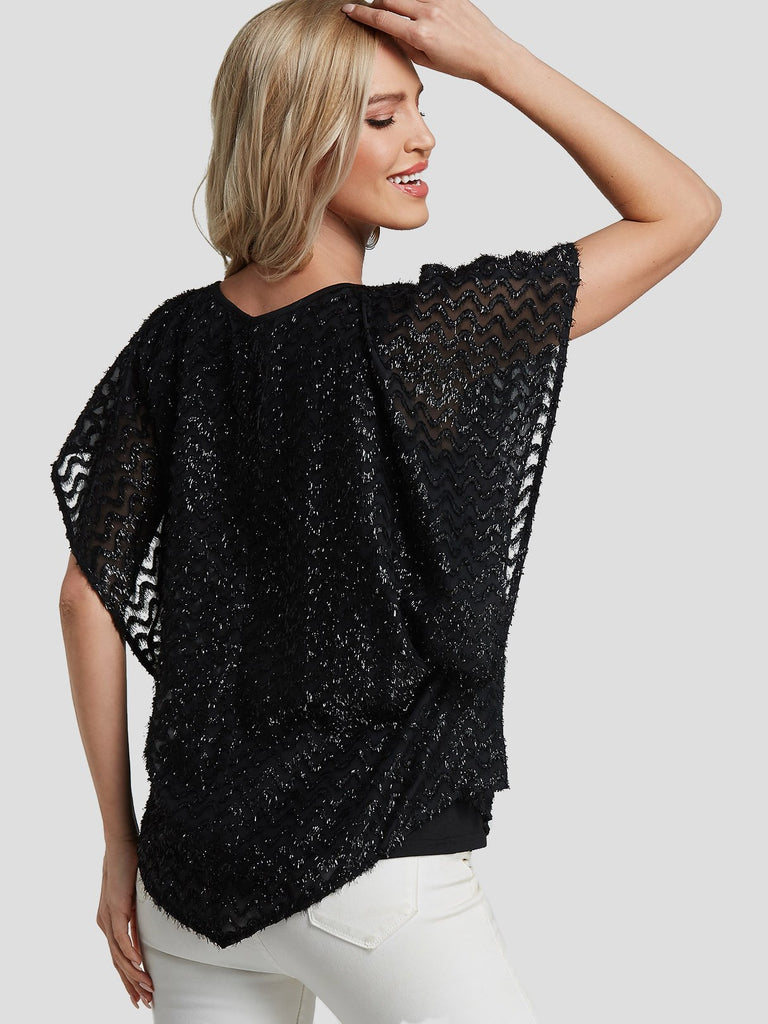 Womens Black T-Shirts