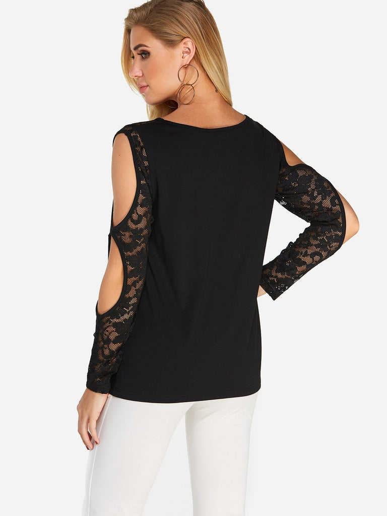 Womens Black T-Shirts