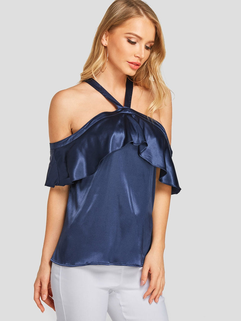 Ladies Navy T-Shirts