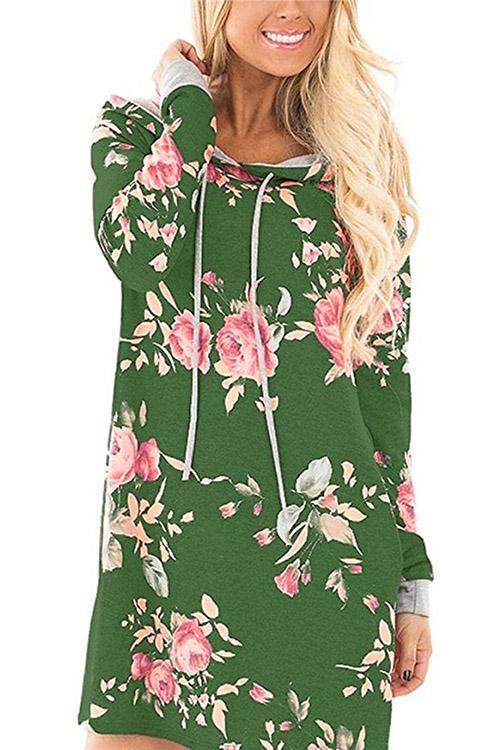 Ladies Green Mini Dresses