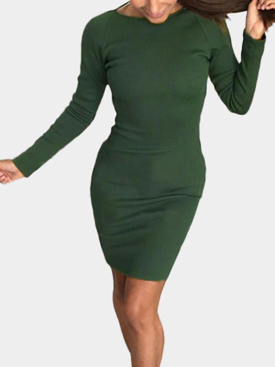 Womens Green Bodycon Dresses