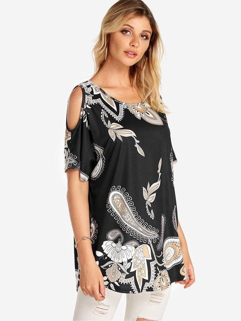 Ladies Black T-Shirts