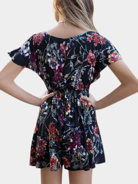 Womens Multi Floral Dresses