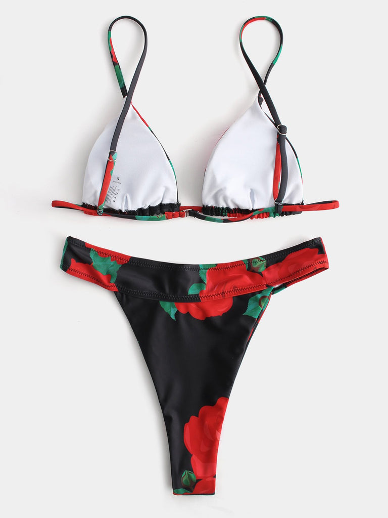 Womens Black Bikinis