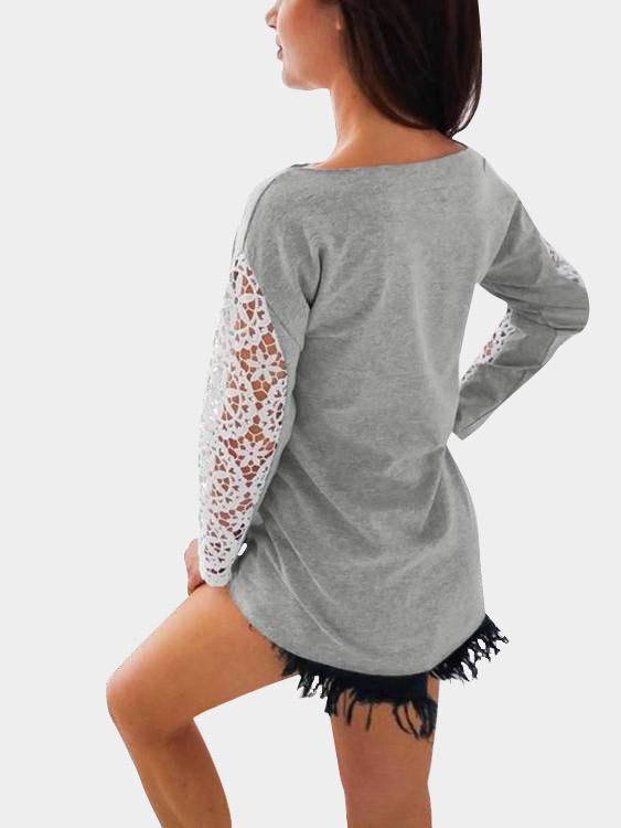 Womens Grey T-Shirts