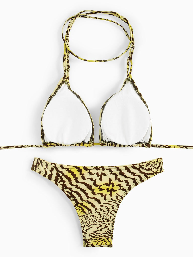 Womens Leopard Bikinis