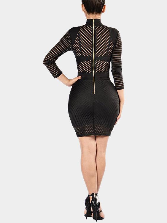 Womens Black Bodycon Dresses