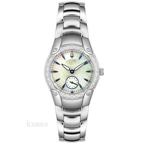Wholesale Elegant Stainless Steel 16 mm Watch Wristband 96R55_K0029226