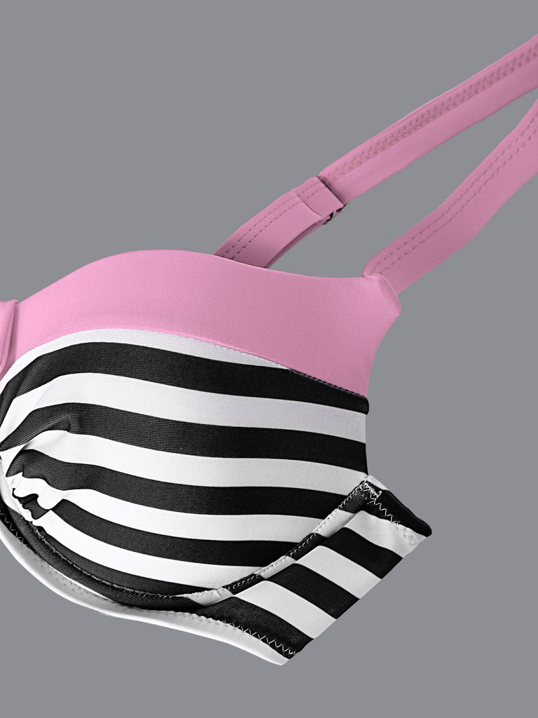 Ladies Sleeveless Two Piece Bikinis