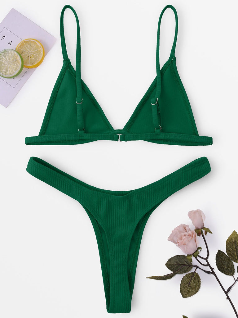 Womens Green Bikinis