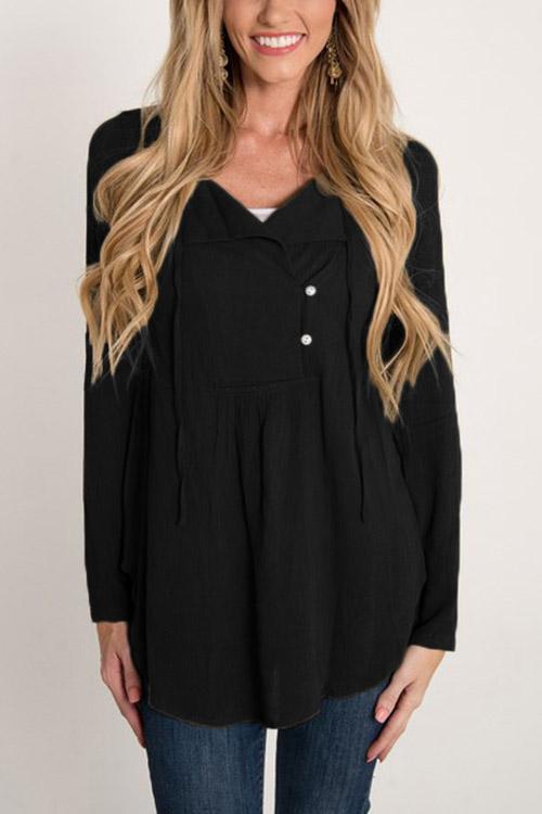 Ladies Black Blouses