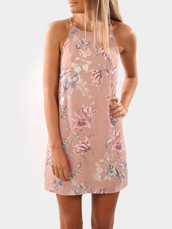 Satin Mini Dress