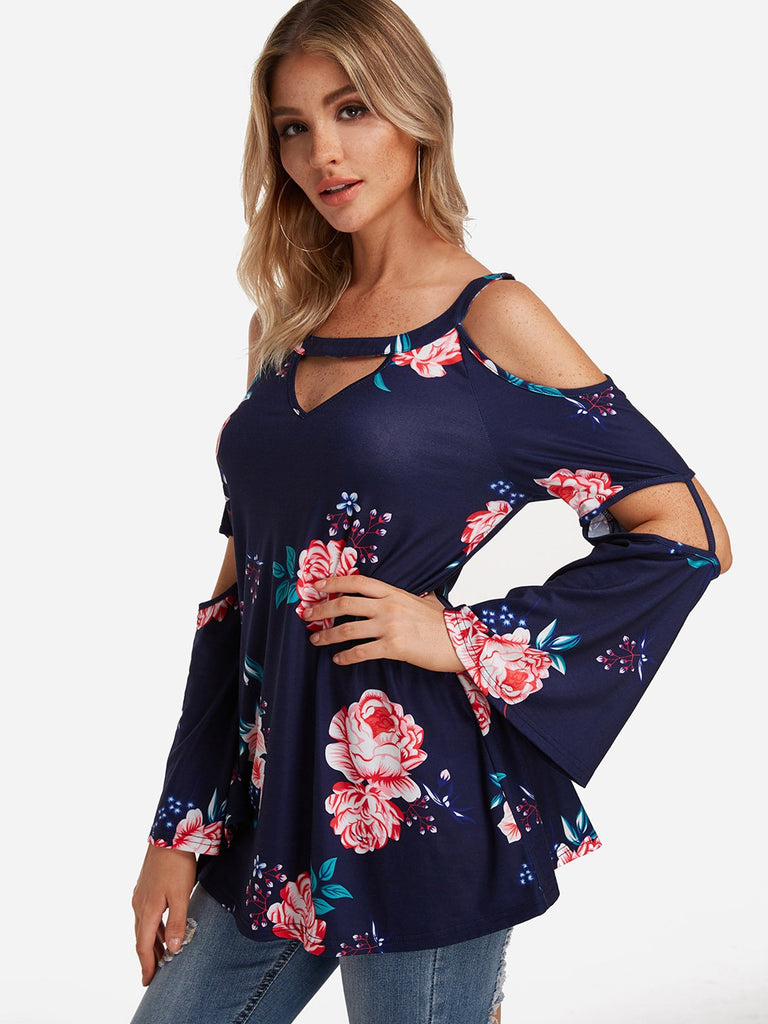 Ladies Floral T-Shirts