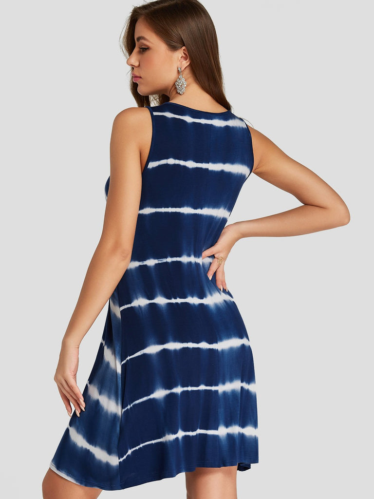 Ladies Sleeveless Mini Dresses