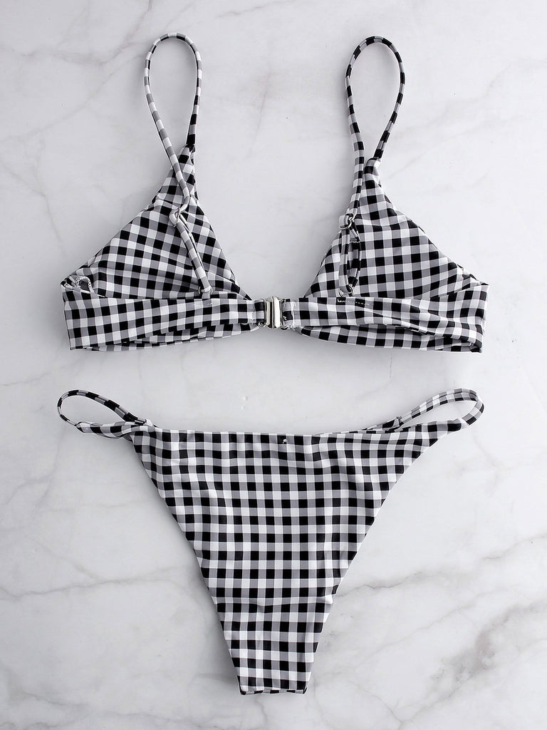Womens Grid Bikinis
