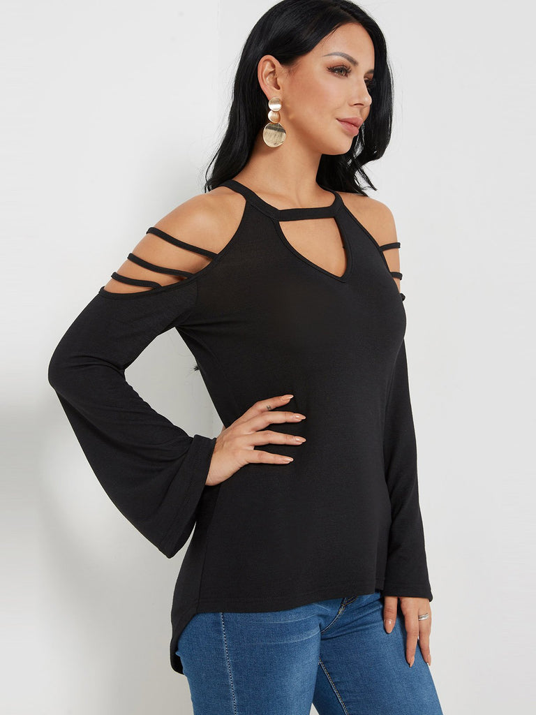 Ladies Black T-Shirts