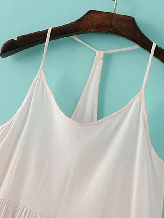 Ladies Beige Mini Dresses