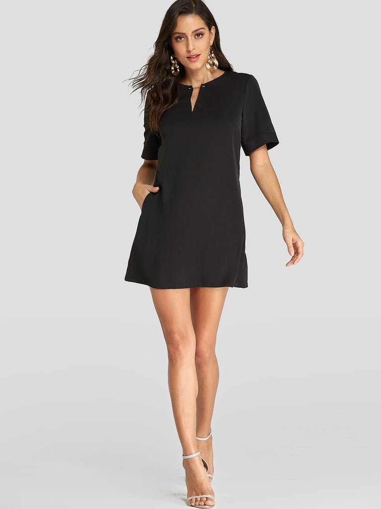 Womens Black Casual Dresses