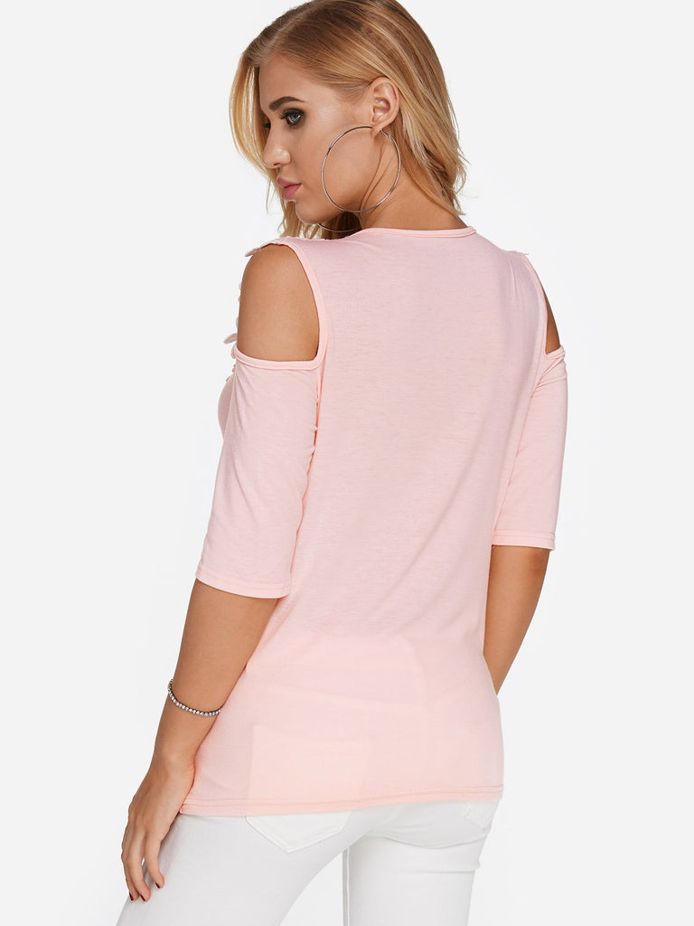 Womens Pink T-Shirts