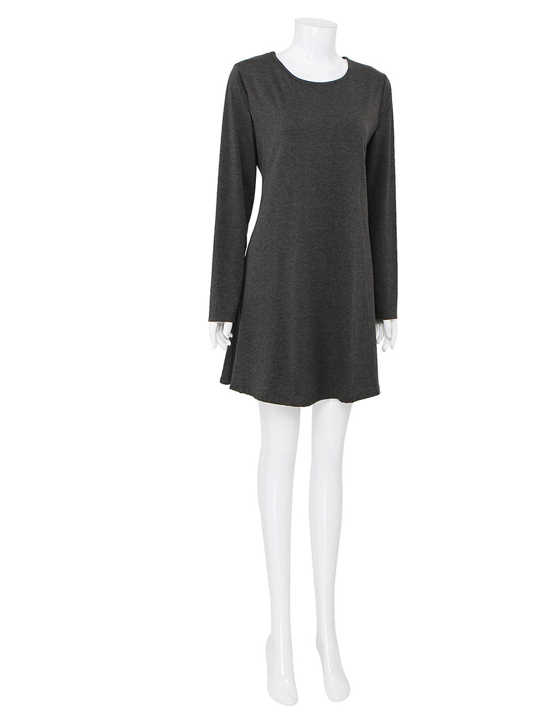 Ladies Grey Casual Dresses