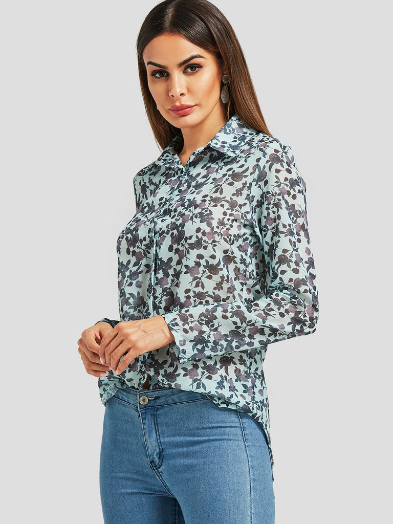 Ladies Long Sleeve Blouses