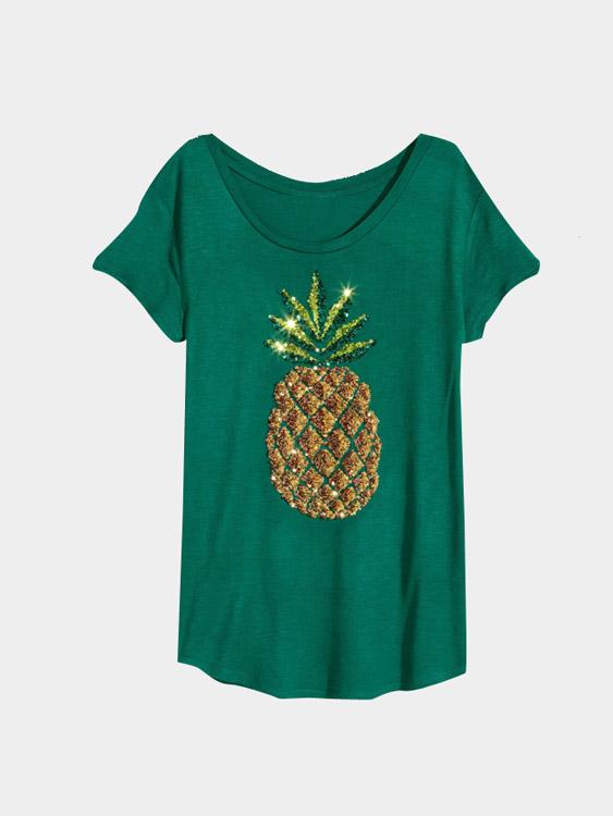 Womens Green T-Shirts
