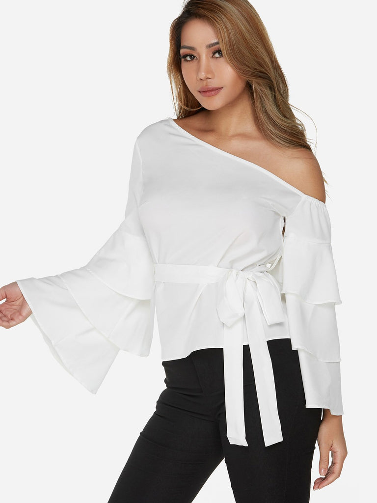 Ladies Long Sleeve Blouses