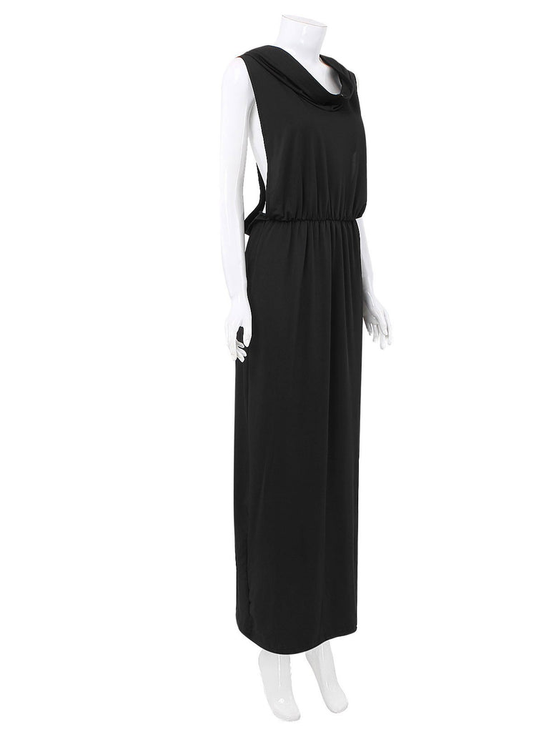 Ladies Black Maxi Dresses