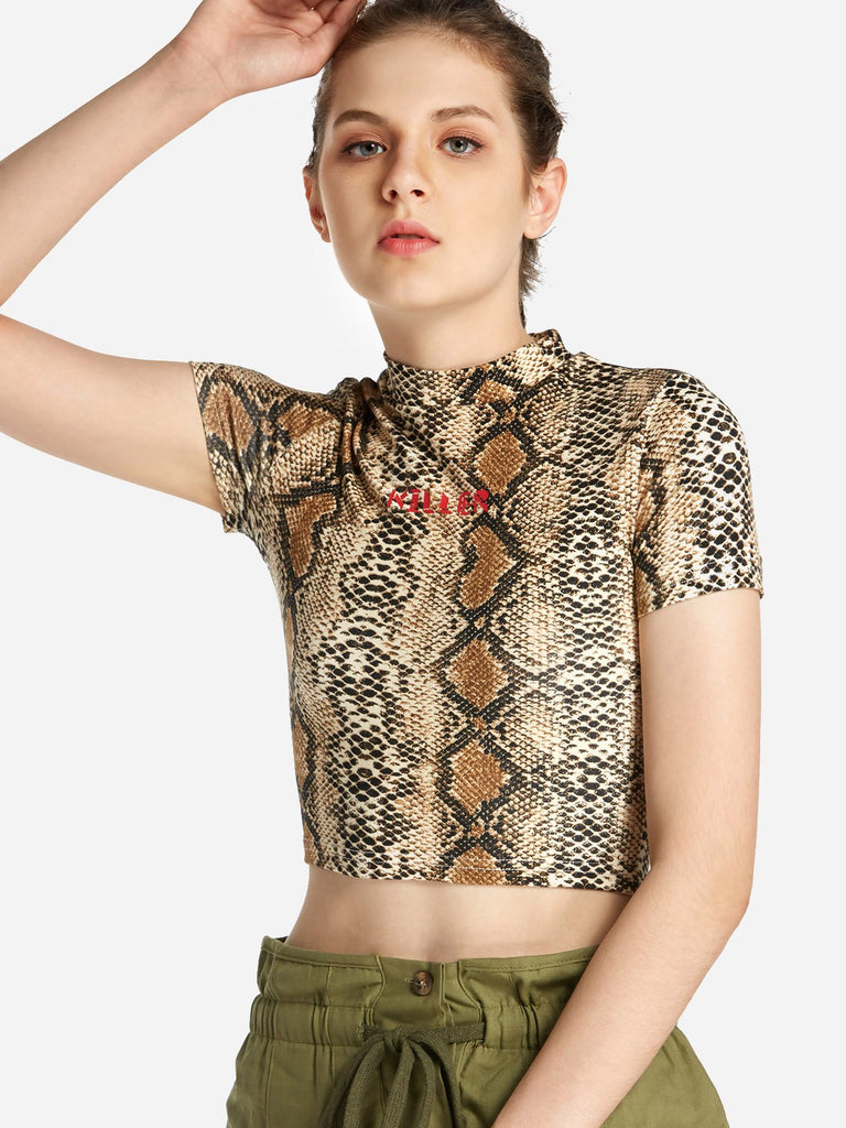 Ladies Khaki T-Shirts