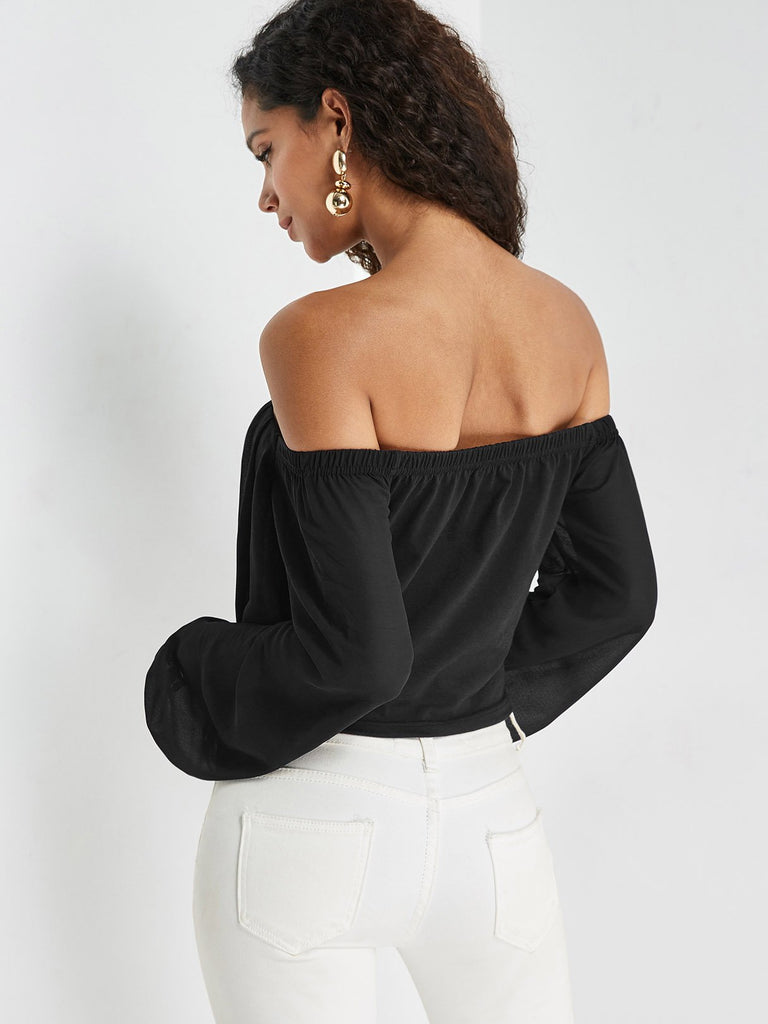 Ladies Navy Blouses