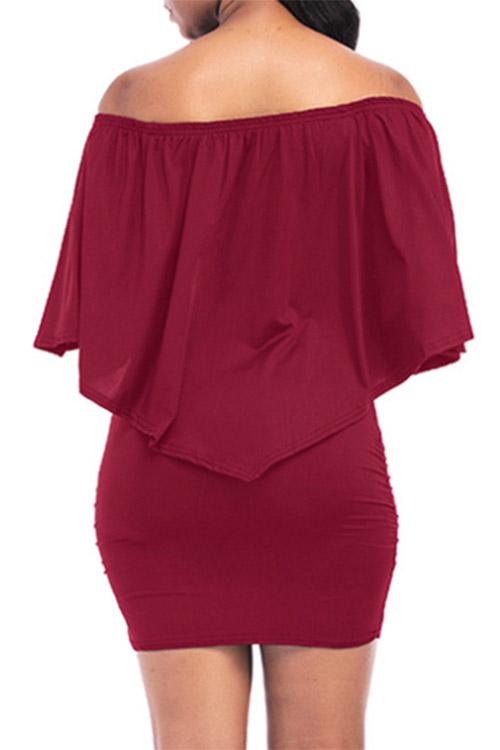 Womens Purple Mini Dresses
