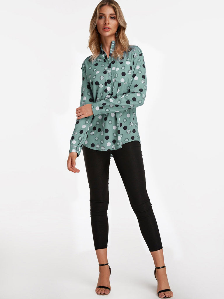 Womens Blue Blouses