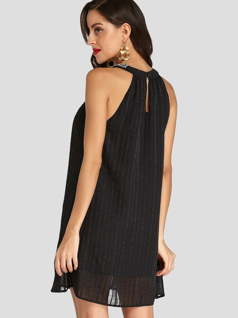 Ladies Sleeveless Mini Dresses