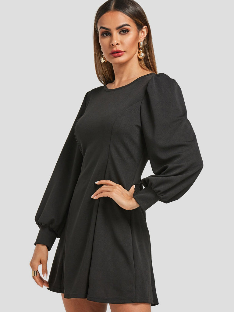 Ladies Long Sleeve Casual Dresses