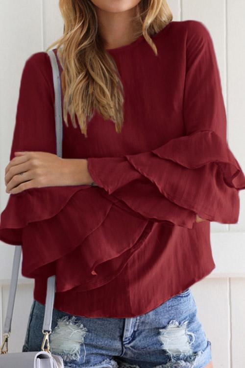 Ladies Long Sleeve Blouses