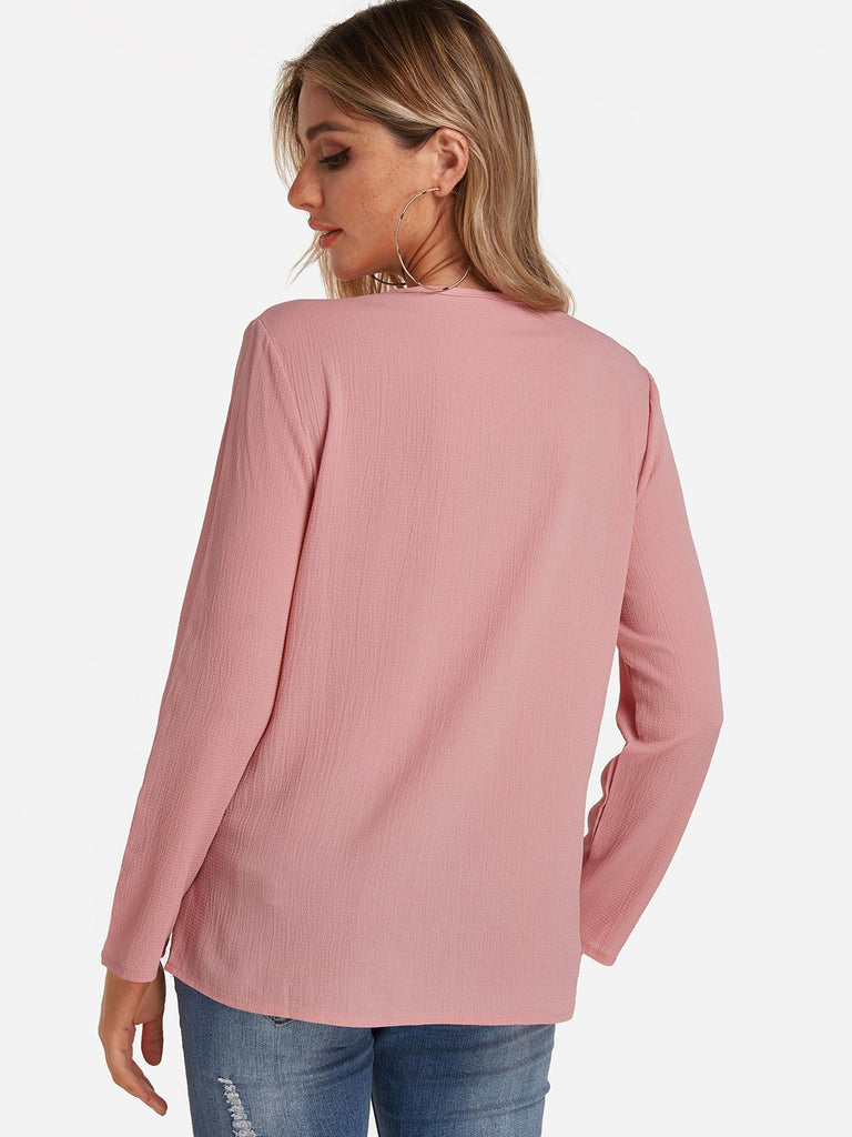 Womens Pink Blouses